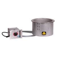 Alto-Shaam 1100-RW 11 Qt. Round Drop-In Hot Soup Well - 120V