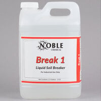 Noble Chemical 2.5 Gallon / 320 oz. Break 1 Alkaline Concentrated Laundry Soil Breaker - 2/Case