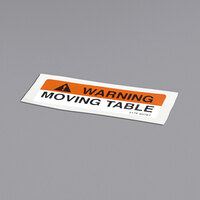 Berkel 01-403175-00767 Label,Table Warning