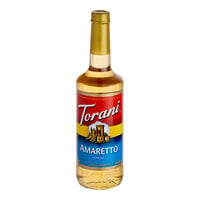 Torani Amaretto Flavoring Syrup 750 mL Glass Bottle