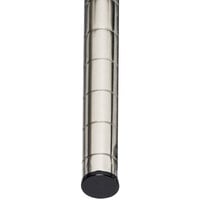 Metro 54UPS-SW 54" Stainless Steel Swedged Post