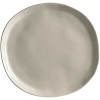 American Metalcraft CP10SH Crave 11 1/8" Shadow Coupe Melamine Plate