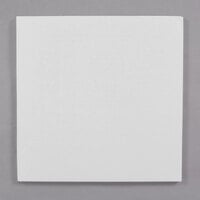 Enjay 1/2-16SW12 16" Fold-Under 1/2" Thick White Square Cake Drum - 12/Case