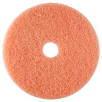 Scrubble by ACS 36-20 20" Pink Burnishing Floor Pad - Type 36