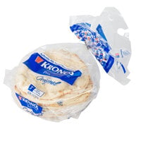 Kronos 10-Pack 7" Round White Authentic Pita Bread - 12/Case