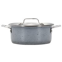Bon Chef 60027STARLIGHT Cucina 36 oz. Starlight Stainless Steel Induction Pot with Lid