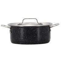 Bon Chef 60027GALAXY Cucina 36 oz. Galaxy Stainless Steel Induction Pot with Lid
