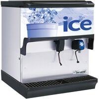 Servend 2705515 S200 Countertop Ice and Water Dispenser - 200 lb. Ice Storage Capacity