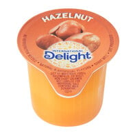 International Delight Hazelnut Single Serve Non-Dairy Creamer - 288/Case