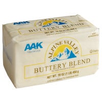 Alpine Valley 1 lb. Trans Fat Free Buttery Blend - 30/Case