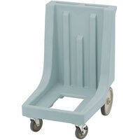 Cambro CD300HB Slate Blue Camdolly for Cambro Camcarriers and Camtainers with Handle & Rear Easy Wheels