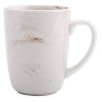 Luzerne Marble by Oneida 1880 Hospitality L6200000560 13 oz. Porcelain Mug - 36/Case