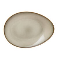 Luzerne Rustic by Oneida 1880 Hospitality L6753066385 14" Sama Porcelain Eclipse Plate - 12/Case