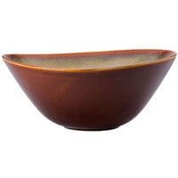 Luzerne Rustic by Oneida 1880 Hospitality L6753066760 8 oz. Sama Porcelain Soup Bowl - 48/Case