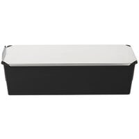 Matfer Bourgeat 345842 Exoglass 4 LBS Non-Stick Pullman Bread Loaf Pan with Lid - 15 3/4" x 4 3/4" x 4 1/4"