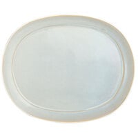 Oneida Studio Pottery Stratus by 1880 Hospitality F1463051363 12" Porcelain Oval Platter - 12/Case