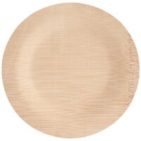 Bamboo by EcoChoice 7" Compostable Round Bamboo Plate - 25/Pack