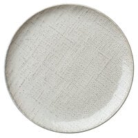 Luzerne Knit by Oneida 1880 Hospitality L6800000157C 11 1/4 inch Porcelain Coupe Plate - 12/Case
