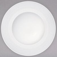 Luzerne Manhattan by Oneida 1880 Hospitality L5650000742 7 oz. Warm White Porcelain Rim Soup Bowl - 12/Case
