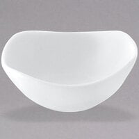Luzerne Stage by Oneida 1880 Hospitality L5750000950 1.75 oz. Warm White Porcelain Sauce Dish - 72/Case