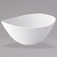 Luzerne Stage by Oneida 1880 Hospitality L5750000760 8 oz. Warm White Porcelain Bowl - 48/Case