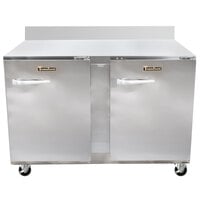 Traulsen UHT48-RR-SB CU48TOP-BSWO 48" Worktop Refrigerator