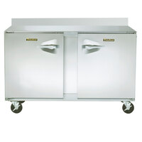 Traulsen ULT48-LR CU48TOP-BSWO 48" Two Door Worktop Freezer