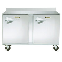 Traulsen ULT48-RR-SB CU48TOP-BSWO 48" Two Door Worktop Freezer