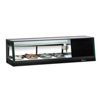 Turbo Air SAS-50R-N 50" Straight Glass Refrigerated Sushi Case - Right Side Compressor
