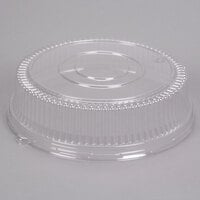 Sabert 5516 16" Clear Plastic Round High Dome Lid - 3/Pack