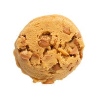 David's Cookies Preformed Gourmet Peanut Butter Cookie Dough 3 oz. - 107/Case