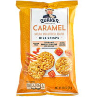 Quaker Caramel Corn Popped Rice Crisps 0.91 oz. - 60/Case
