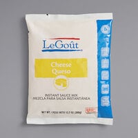 LeGout 13.7 oz. Powdered Instant Cheese Sauce Mix - 8/Case