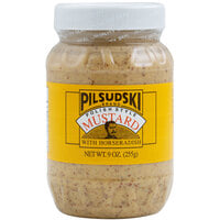 Pilsudski 9 oz. Polish Style Horseradish Mustard - 12/Case