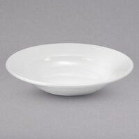 Oneida Botticelli by 1880 Hospitality R4570000740 30 oz. Bright White Porcelain Rim Deep Soup Bowl - 36/Case