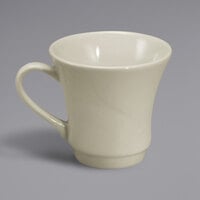 Oneida Espree by 1880 Hospitality F1040000510 7 oz. Cream White China Talisman Cup - 36/Case