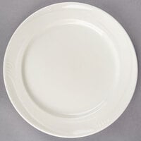 Oneida Espree by 1880 Hospitality F1040000145 9 3/4" Cream White China Plate - 24/Case