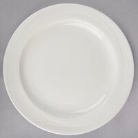 Oneida Espree by 1880 Hospitality F1040000163 12" Cream White China Plate - 12/Case