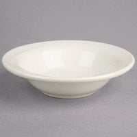 Oneida Espree by 1880 Hospitality F1040000710 5.75 oz. Cream White China Fruit Bowl - 36/Case
