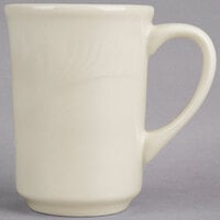 Oneida Espree by 1880 Hospitality F1040000560 8 oz. Cream White China Mug - 36/Case