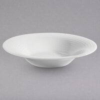 Oneida Botticelli by 1880 Hospitality R4570000786 11" Bright White Porcelain Trumpet Bowl - 12/Case