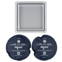 Frilich RB562 9" Square Plastic Cooling Plate Display Set