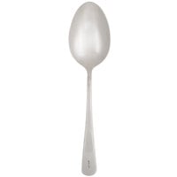 Mercer Culinary M35138 1.3 oz. Stainless Steel Solid Bowl 9" Plating Spoon
