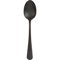 Mercer Culinary M35140BK 0.7 oz. Black Solid Bowl Plating Spoon
