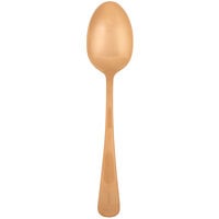 Mercer Culinary M35140RG 0.7 oz. Rose Gold Solid Bowl Plating Spoon