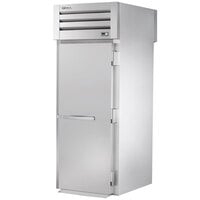 True STR1RRT-1S-1S Spec Series 35" Solid Door Stainless Steel Roll-Through Refrigerator