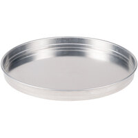American Metalcraft HA5114 5100 Series 14" x 1 1/2" Heavy Weight Aluminum Straight Sided Self-Stacking Pizza / Cake Pan