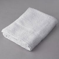 Oxford Bronze 24" x 48" 100% Open End Cotton Bath Towel with Cam Border 8 lb.