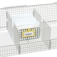 Metro QB03D qwikSIGHT Wire Basket Divider - 6" x 3"