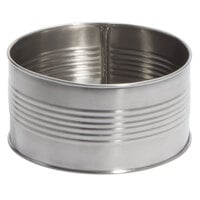 American Metalcraft CSM40 40 oz. Silver Stainless Steel Soup Can / Riser